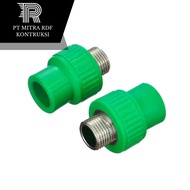 HIJAU SDL External Thread Socket PPR Pipe Size 1/2" 3/4 Inch 1" 1/2 Inch 3/4 Inch 1 Inch EQUAL 0.5 2