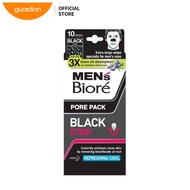 Biore Men Pore Pack Refreshing Cool Black Strip 10S