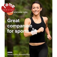 7 Oz Portable Water Bottle,Adjustable Wrist Water Bottle Leakproof,Outdoor Running Wrist Water Bottl