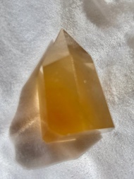 巴西 黃兔毛 金髪晶 水晶柱 原石 水晶 擺設