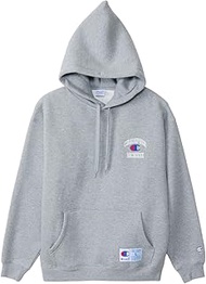 Action Style C3-A130 Men's Sweatshirt, Long Sleeve Embroidered & Chenille Patch Hooded Sweatshirt