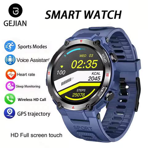 2026 New Sports Smart Watch 1.32-inch 360 * 360 Heart Rate Monitoring HD Bluetooth Call IP68 GPS Mot