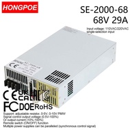 0-68V 29A 2000W Adjustable Power Supply AC-DC 0-5V 0-10V PLC PMW Signal Control Transformer, suitabl