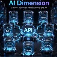 AI API Key | Multi-Model GPT Claude Gemini DeepSeek GLM MiniMax | Coding Writing Business