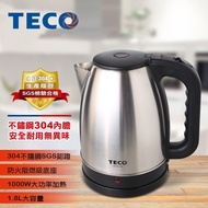 東元TECO 1.8L 大容量不銹鋼快煮壺 XYFYK1705
