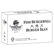 DoDo Breaded Fish Burgers (L) - Frozen 2.4KG Halal