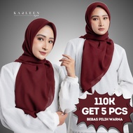 Karleen Hijab - Daily Square (Bella pollycotton plain premium hijab jilbab square bella)
