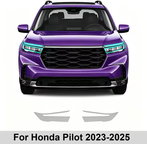 Headlight Protection Film For Honda Pilot 2023-2025 Car Transparent TPU Protection Film PPF Anti-scr