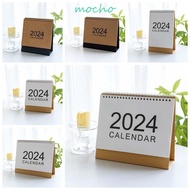 MOCHO 2024 Calendar, Office School Supplies Daily Planner Desk Calendar, Ins Style Paper Agenda Organizer Simplicity Desk Stationery Supplies Household