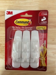 3M Command 無痕掛勾 (1套6個)