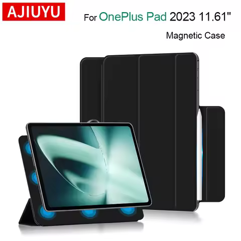 AJIUYU For OnePlus Pad 11.61" 2023 Case Ultra Thin Magnetic Smart Cover for One Plus Pad 11.61 Inch 