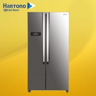 Sharp Kulkas Side By Side Refrigerator SJIS60MSL