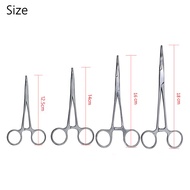 Stainless Steel Hemostat Forceps Straight & Curved 12.5cm/14cm/16cm/18cm