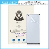 Hydrogel Film Matte For Oppo Reno 8 8 Lite 8 PRO PLUS 8t 8z 9 9 PRO PLUS 10 PRO PLUS 11 PRO 11f 12 1