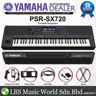 Yamaha PSR-SX720 61 Key Arranger Workstation Keyboard Basic Package (PSR SX720)