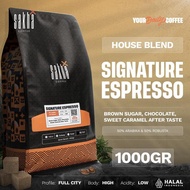 - Signature Espresso House Blend Coffee Beans 1Kg (Beans Powder/)