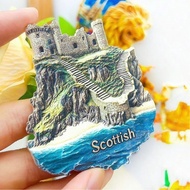3D Fridge Magnet Ireland Scotland Edinburgh Belfast Dublin Glasgow Travel Souvenir Gift
