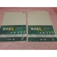 WORX SPECIALTY PAPER (PALE CREAM) LONG, A4, SHORT 10SHEETS