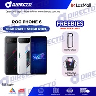 [READY STOCK] ROG Phone 6 [ 16GB RAM + 512GB ROM], 1 Year Warranty by Asus Malaysia!!
