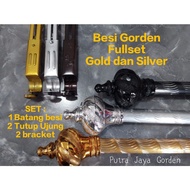 Full set curtain rod curtain rail/ full set curtain rod/