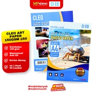 Cleo Art Paper 150 GSM A4 @50 Sheets / Photo Art Paper A4 CLEO