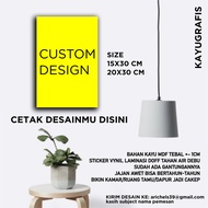 Custom Wall Decor Design Your Design