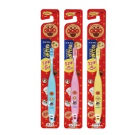 【日本 LION 獅王】麵包超人牙刷 1.5-5歲1入(顏色隨機出貨)*6入