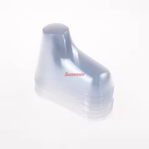 20 Pcs/lot New Transparent Foot Model Sock Molds Paste Baby Fondant Booties Mould Extrusion Display 