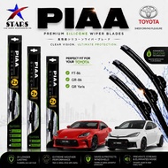 PIAA SI-TECH PREMIUM SILICONE WIPER BLADE TOYOTA FT-86 / GR86 / GR YARIS SILICONE INFUSED FLAT WIPER