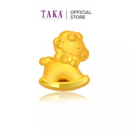 FC1 TAKA Jewellery 999 Pure Gold Charm Horse