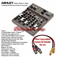 Mixer Ashley Better 4 dan Premium 4 New effect reverb digital