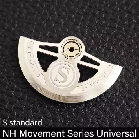 NH35 Movement Rotor Shaped Automatic Hammer Balance Wheel, Compatible with NH35/NH36/NH38/NH70/NH72/