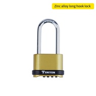 2 Sizes Four-Digit Number Combination Padlock Waterproof TONYON Lock for Garage Closet Door