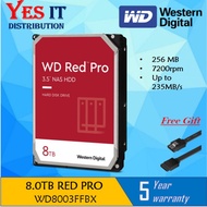 WD Western Digital Red Pro 4TB / 8TB / 10TB / 12TB / 14TB 3.5" NAS Hard Drive HDD