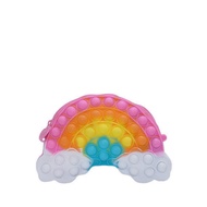 SKECHERS TWINKLE TOES RAINBOW POP-IT GIRLS CROSSBODY BAG - PINK