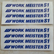 WORK MEISTER S1 Sticker