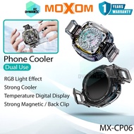 Moxom MX-CP06 Phone Cooler Mobile Wired Cooler Fan Phone Gaming Cooler Magnetic Cooling Fan CP06 Mox