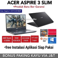 (New Arrivals) LAPTOP ACER ASPIRE 3 A314-22 RYZEN 3 3250U 4GB SSD