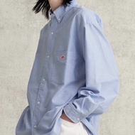 Wholesale dan-bms Embroidered Pocket Long Sleeve Shirt In Stock Plus Size Women's Clothing Turn-Down