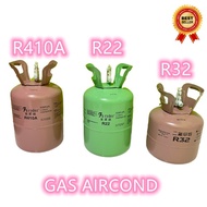 R32 R410a R22 R134 GAS BOTOL 5.6KG 6.8KG HOME AIRCOND COMPRESSOR REFRIGERANT COOLING KING REFILL GAS