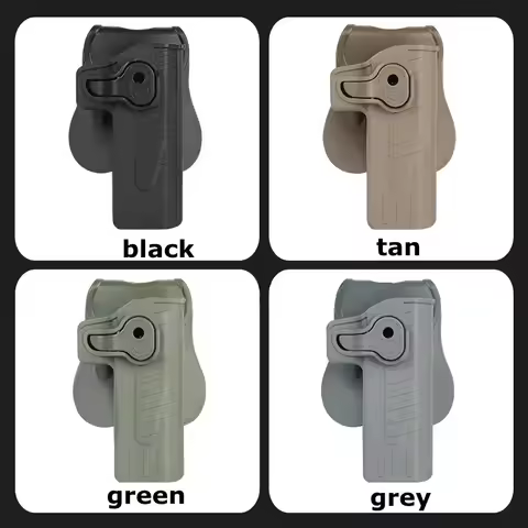 Right-Handed Tactical Gun Holster for STI 2011 Hi-Capa Series Tokyo Marui WE KWA KJW Colt 1911 Airso