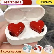 Original Heart Shaped Wireless Headphones Woman High Quality Bluetooth Headphones Heartbuds Girl Gift
