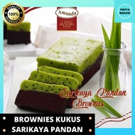 Brownies Amanda Sarikaya Pandan Oleh Oleh Jajanan Bandung Terlaris