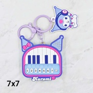 GANTUNGAN KUROMI MINI PIANO KEYCHAIN | KUROMI SANRIO KEYCHAIN