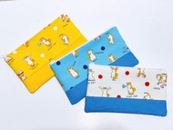 扁平筆袋、收納袋 柴犬 可免費繡字