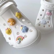 [Charming Deco] Cutie Weather (7 Types) Button Shoe Cute Croc Charms Decorations Accessories Shoes Charm Deco Jibbitz Shoes Diy Charms Sneaker