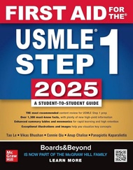 [ศูนย์หนังสือจุฬาฯ]9781266251252 FIRST AID FOR THE USMLE STEP 1 2025: A STUDENT-TO-STUDENT GUIDE (IE