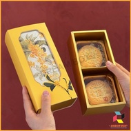 2&3Cavity Mid-Autumn Festival Gift Box Set / Premium Drawer-style Mooncake Box Packaging / DIY Egg Y