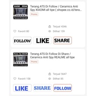 LAYAR Samsung Galaxy A01 Spy Ceramics Samsung A01 Front Screen Protector Tempered Glass Matte Film C