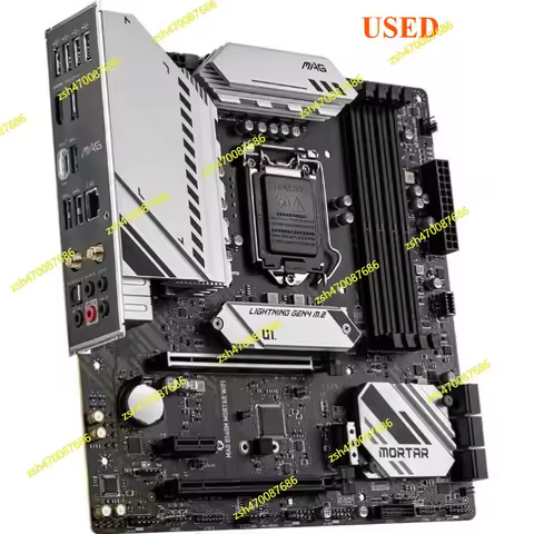 For MSI MAG B560M MORTAR WIFI Motherboard 128GB LGA 1200 DDR4 Micro ATX Mainboard 100% Tested Fast S